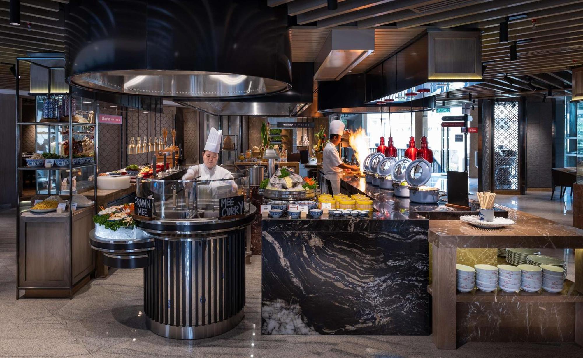 Doubletree By Hilton Putrajaya Lakeside Extérieur photo The kitchen at the restaurant